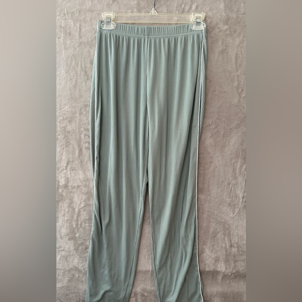 Nine West Ribbed‎ Sleepwear in Sage Size Medium